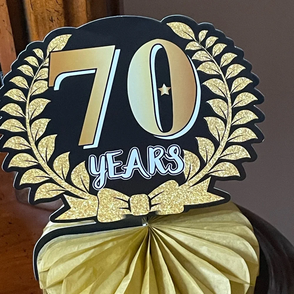 70th Birthday Decorations - Picture 4 of 8